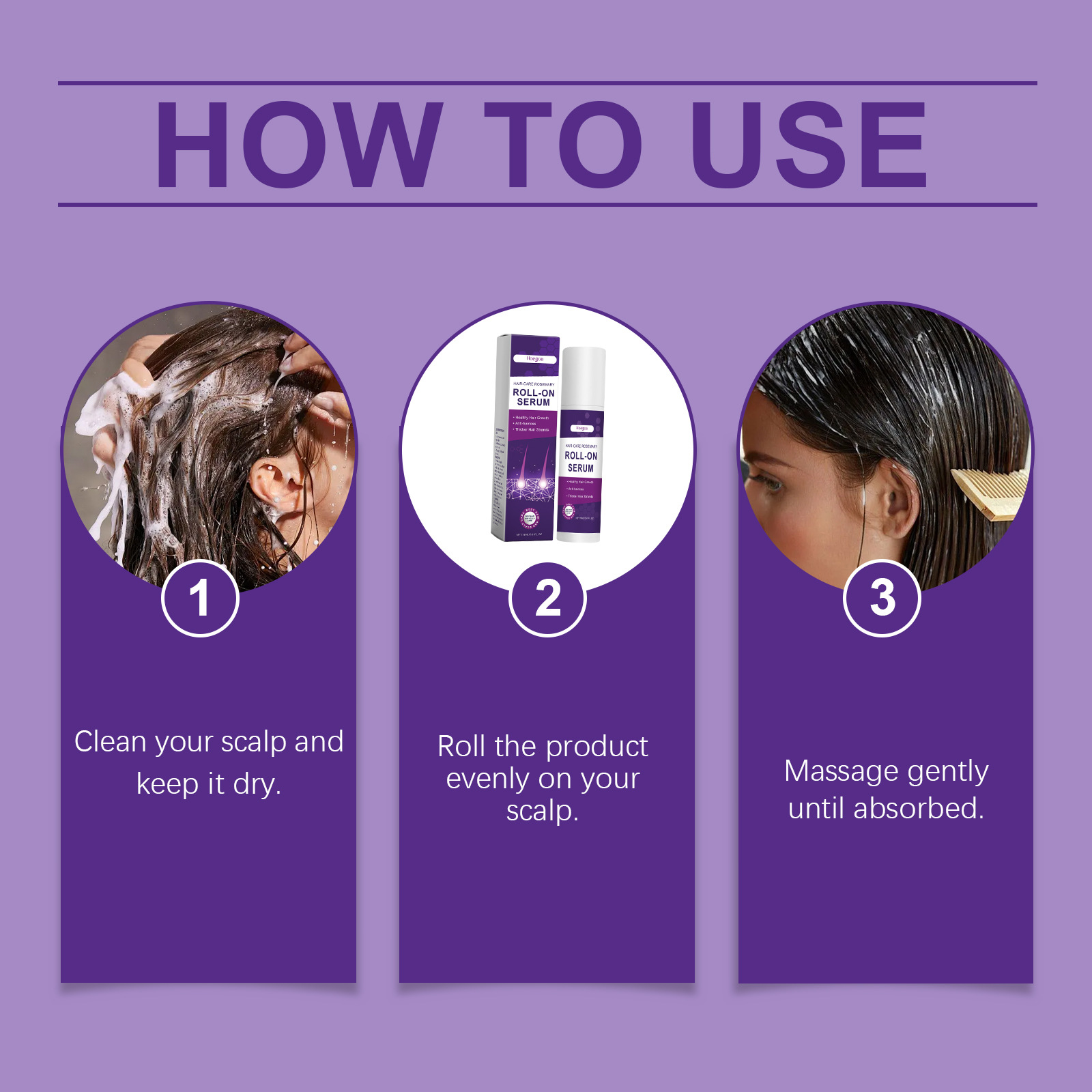 Hair Care Nature - Sérum para Crescimento Capilar Anti-Queda Fortalecedor