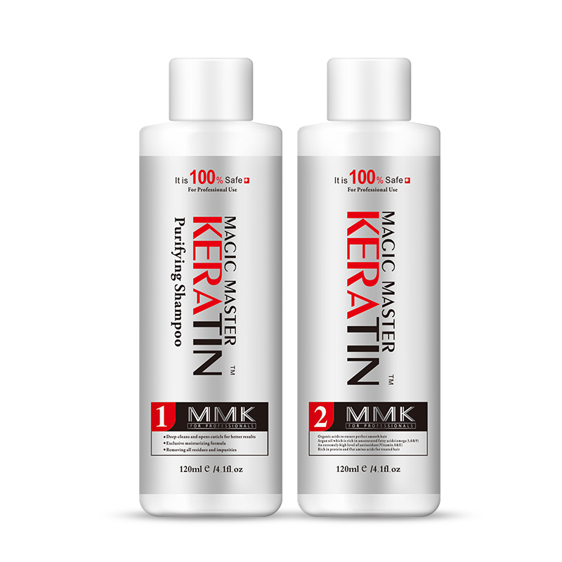 Keratin Treatment Set - Sem queratina formalina 120ml conjunto com
