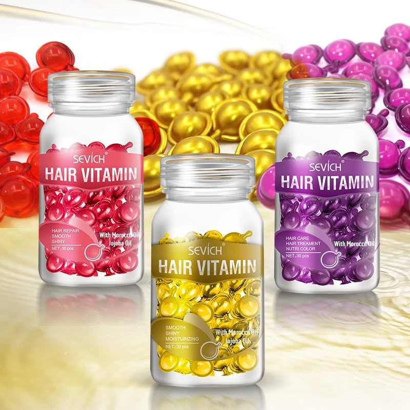 Hair Care Collagen - Sevich suave sedoso cabelo vitamina cápsula