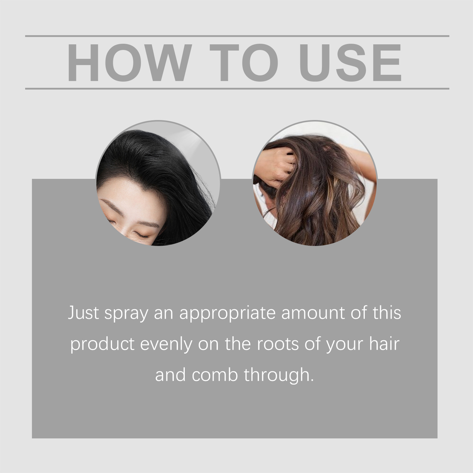 Hair Care Nature - Spray de Shampoo para Cabelos Secos,