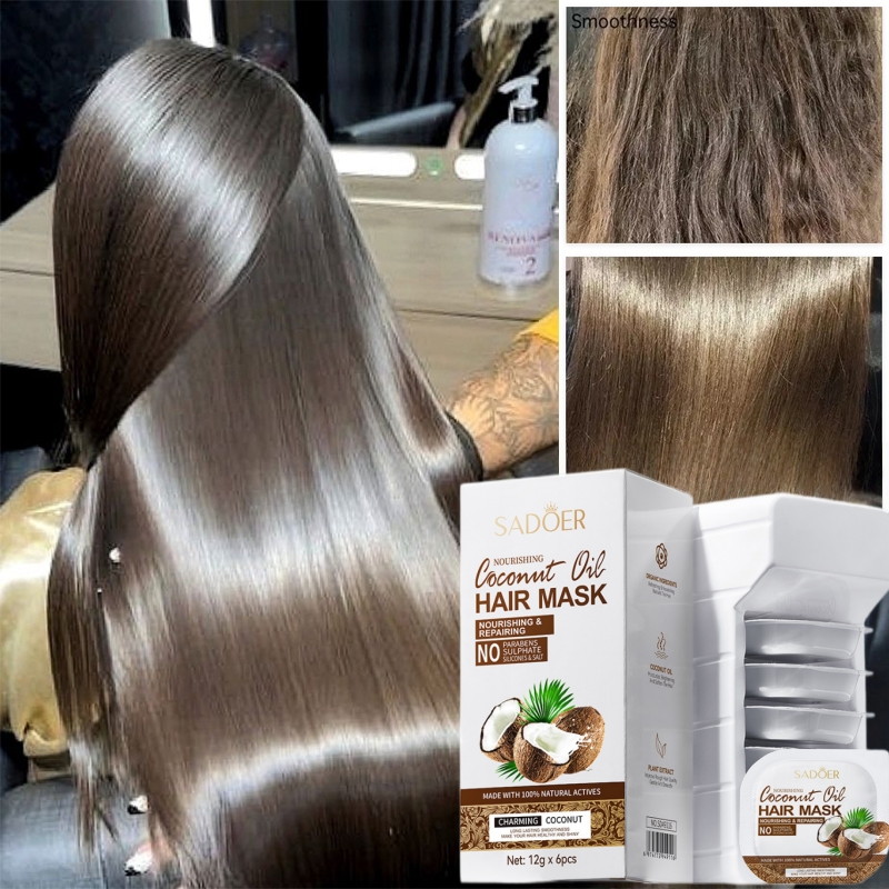 Keratin Treatment Set - Tratamento capilar com queratina, máscara condicionadora