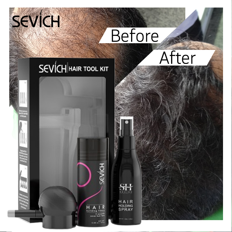 Keratin Treatment Set - Conjunto de Fibras Capilares Pretas para