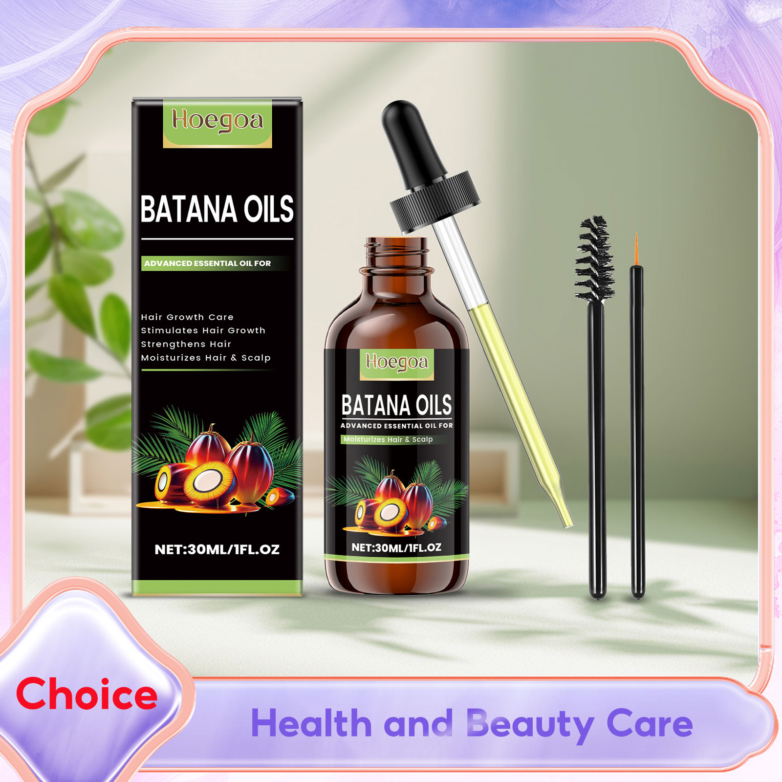 Hair Care Nature - Óleo de batana para o crescimento