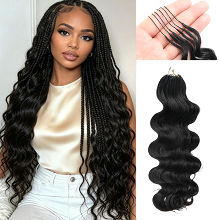 Hair Care For Wavy Hair - Extensões de Cabelo Humano 100% Pré-Separadas