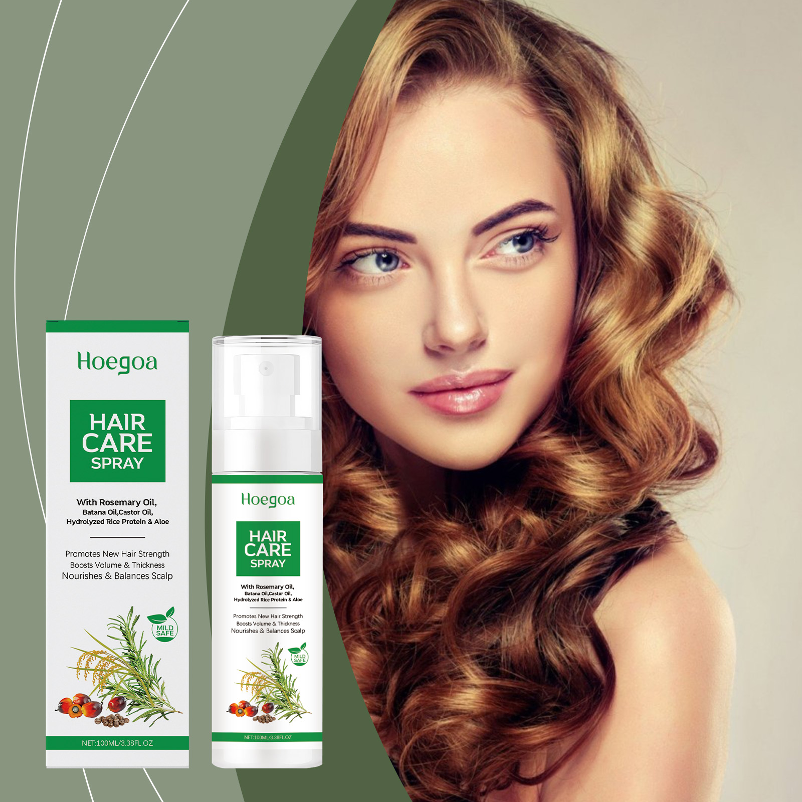 Hair Care Nature - Spray Essência para Cuidado do Couro