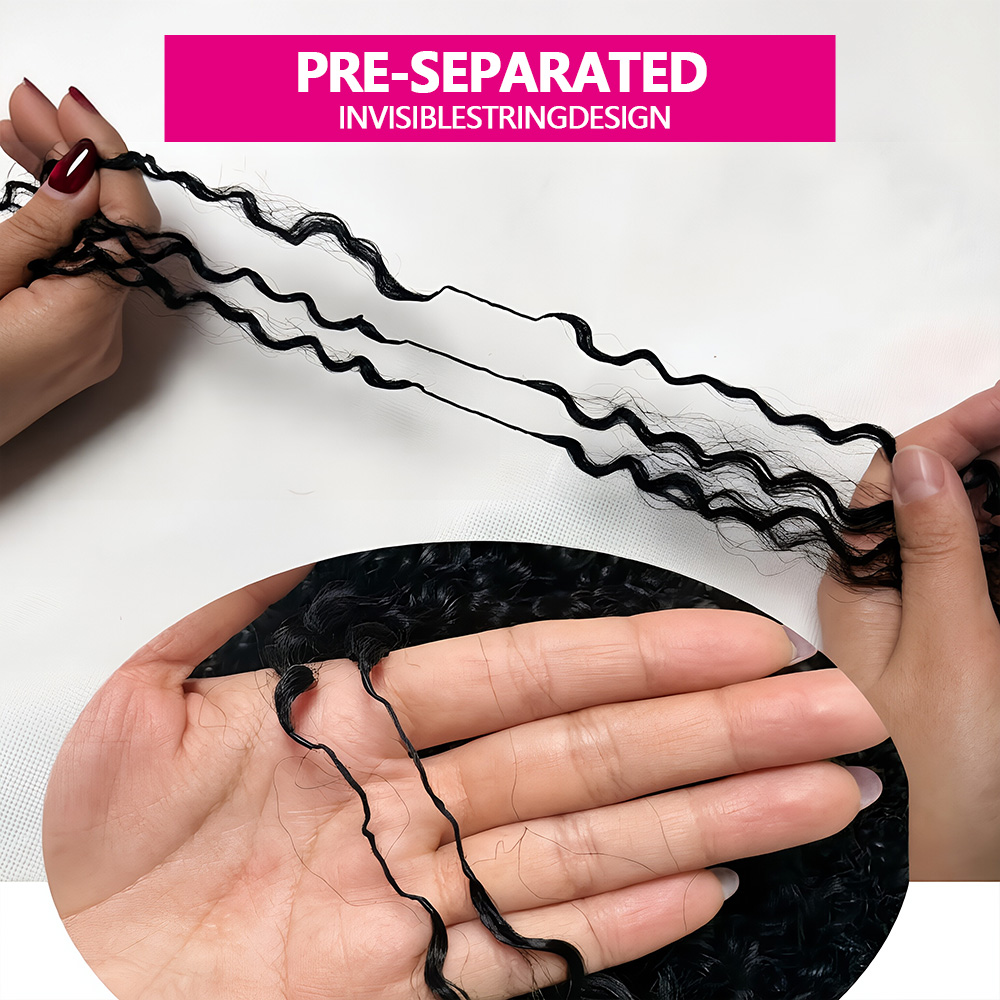 Extensões de Cabelo Humano Cac - Hair Care For Wavy Hair avaliação e preço