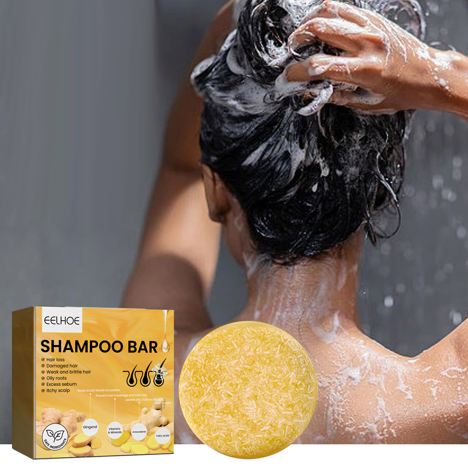 Barra de Shampoo Natural de Ge - Hair Care Nature avaliação e preço