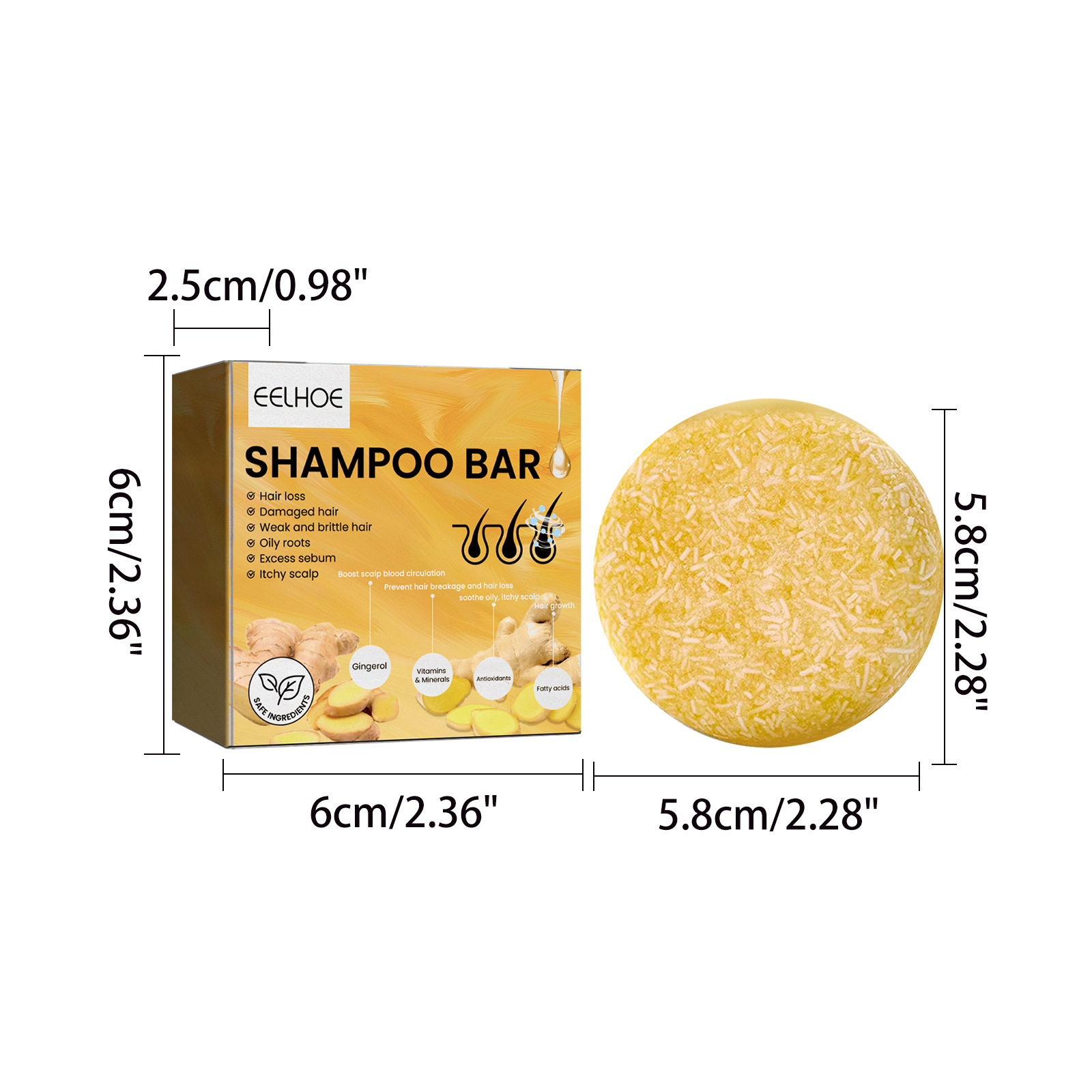 Barra de Shampoo Natural de Ge - Hair Care Nature avaliação e preço