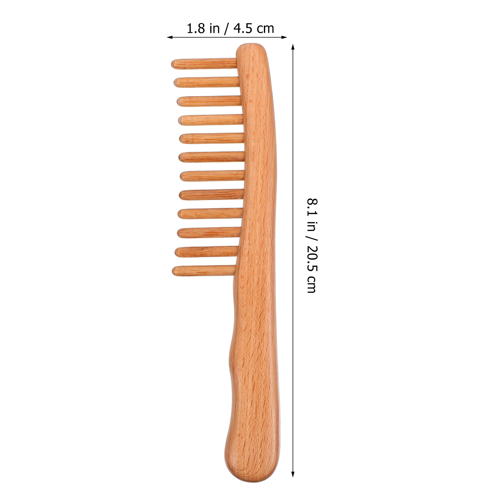 1 Peça Pente de Massagem em Ma - Hair Care Nature avaliação e preço