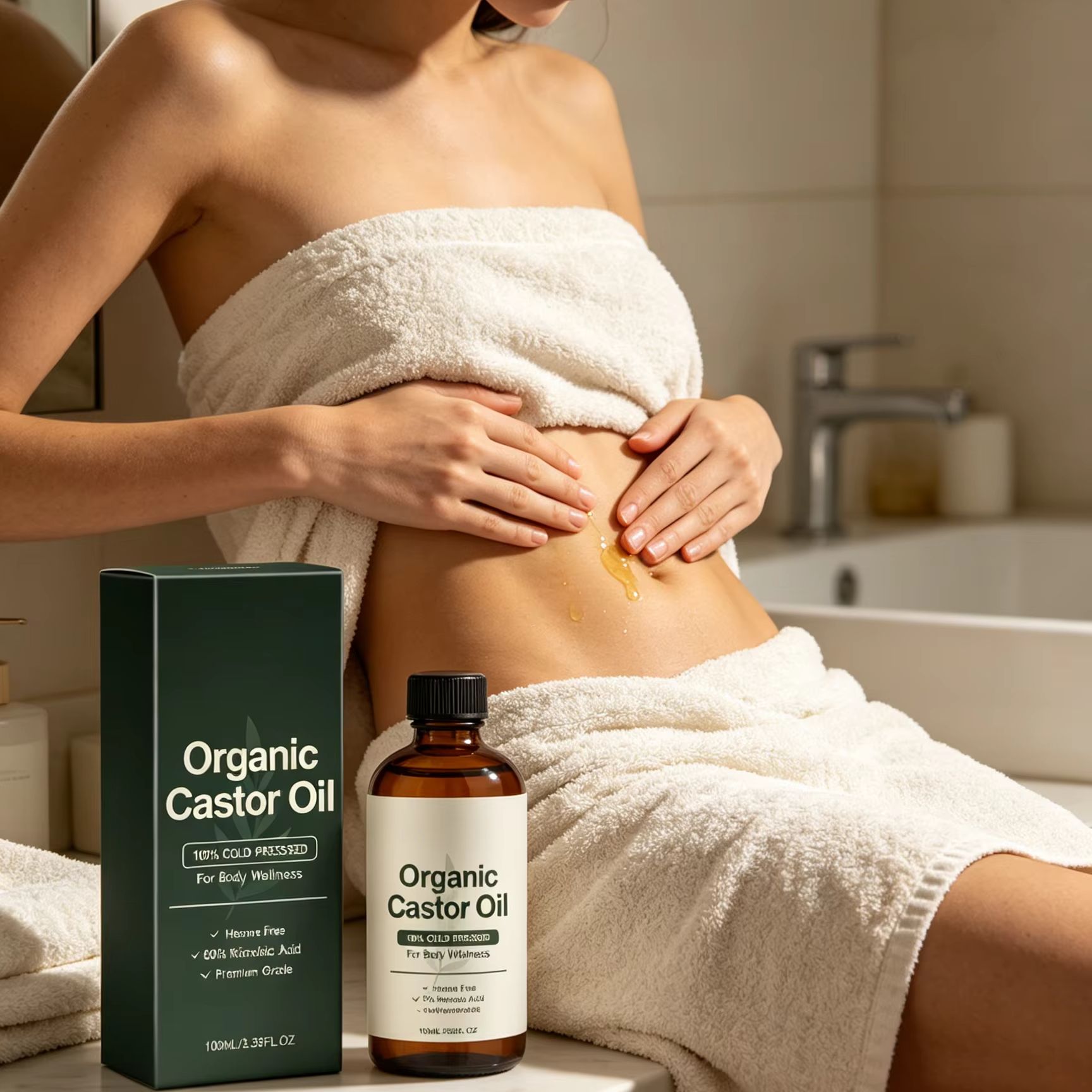 Óleo de Rícino Orgânico Prensa - Castor Oil Cold Press avaliação e preço