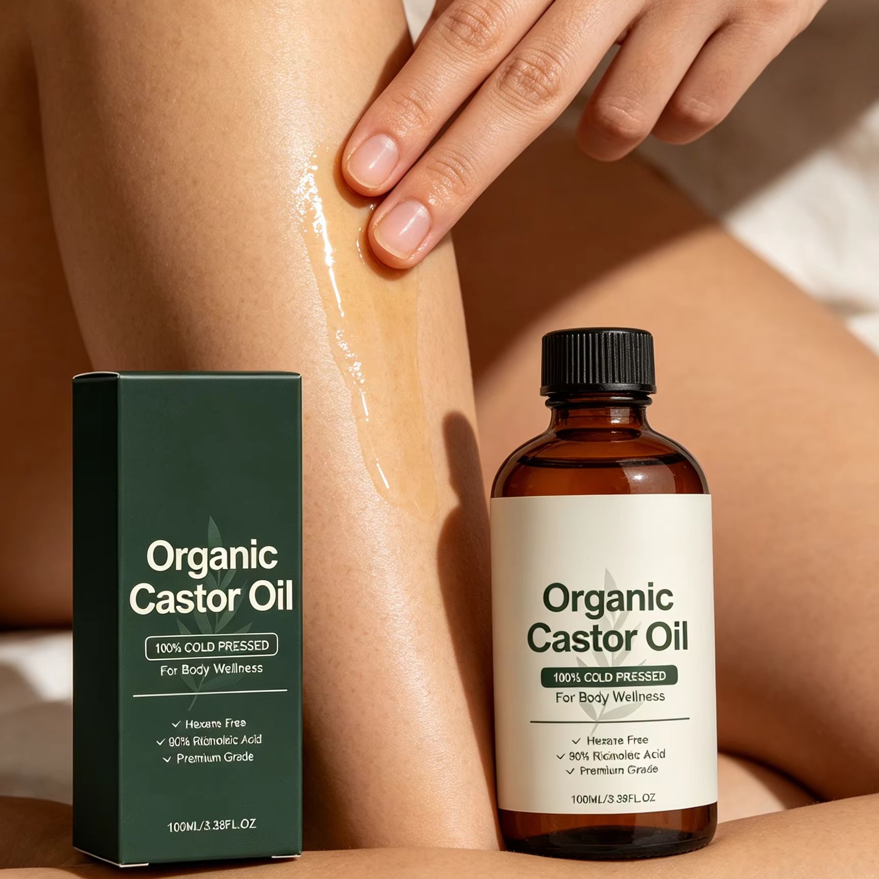 Óleo de Rícino Orgânico Prensa - Castor Oil Cold Press avaliação e preço