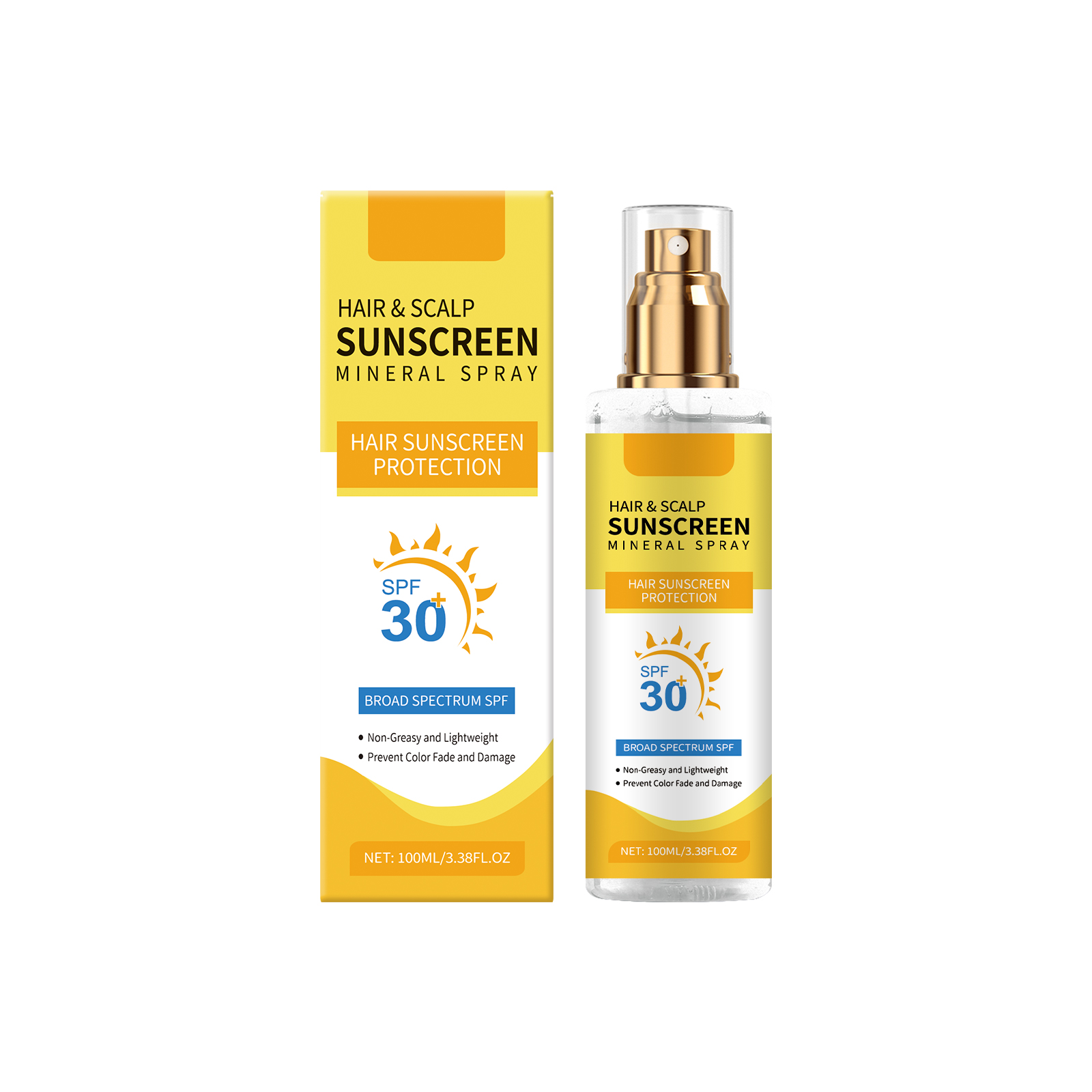 Spray protetor solar para cour - Hair Care Spray avaliação e preço