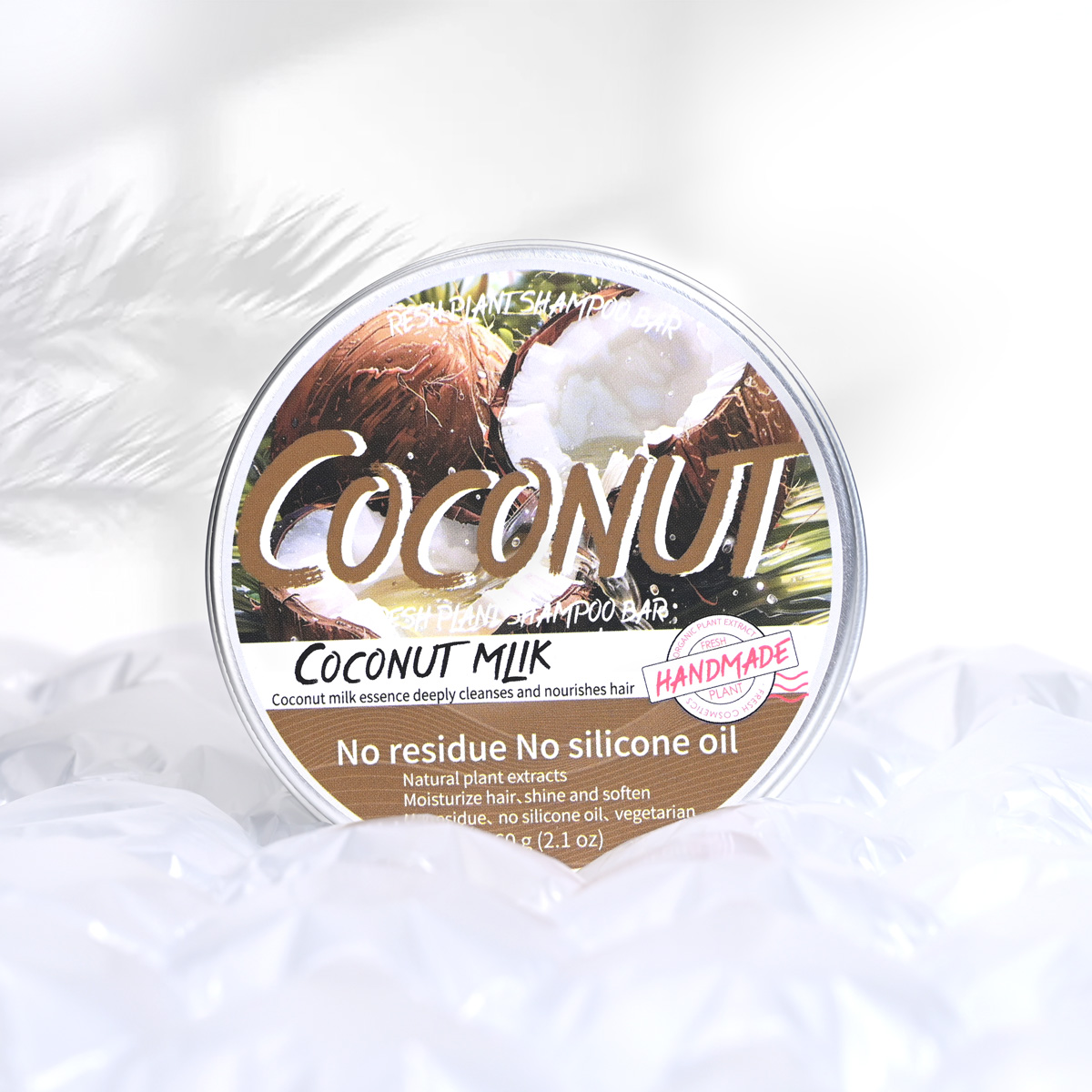 Shampoo de coco sólido LH + 60 - Hair Care Olive Oil avaliação e preço