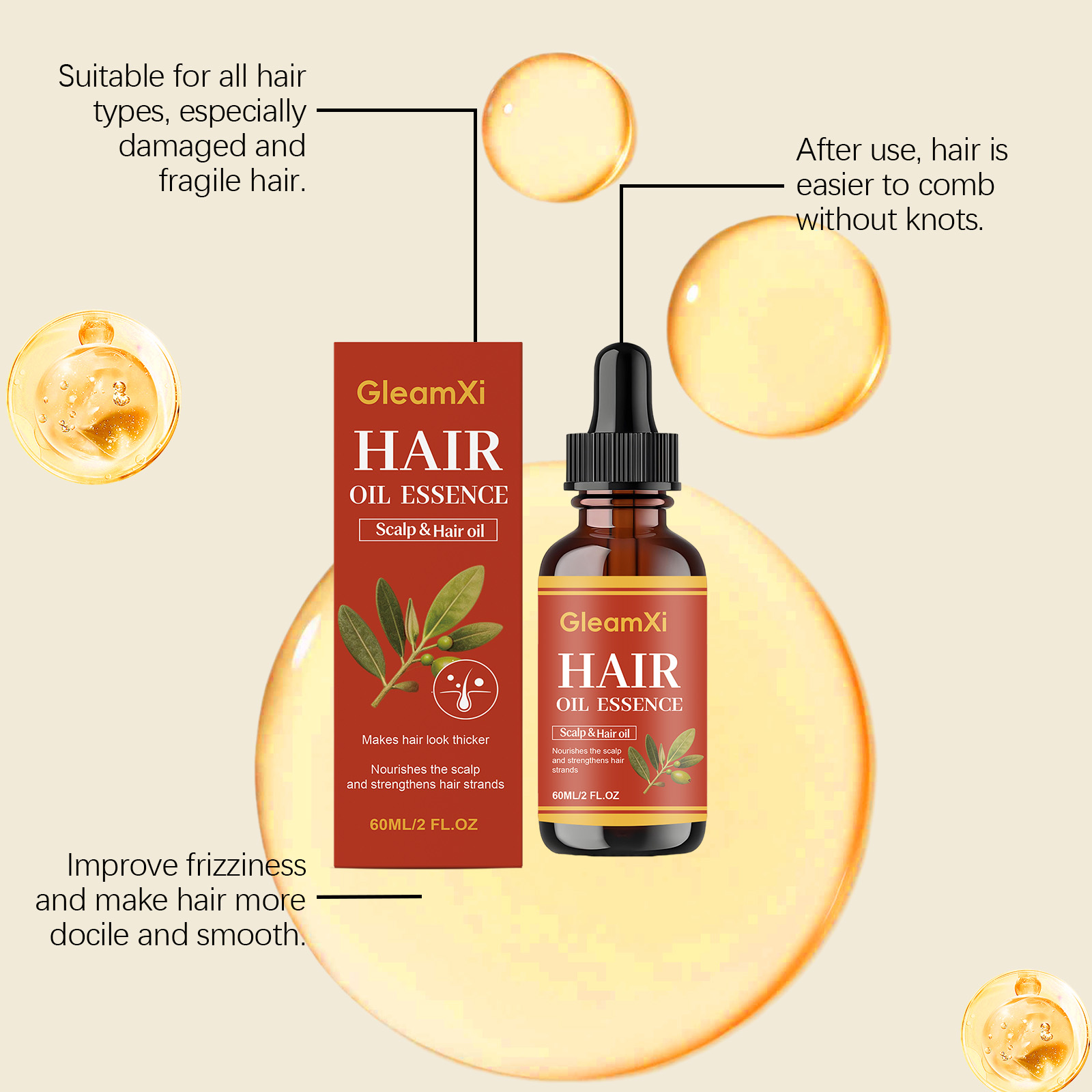 Óleo de Crescimento Capilar de - Hair Care Olive Oil avaliação e preço