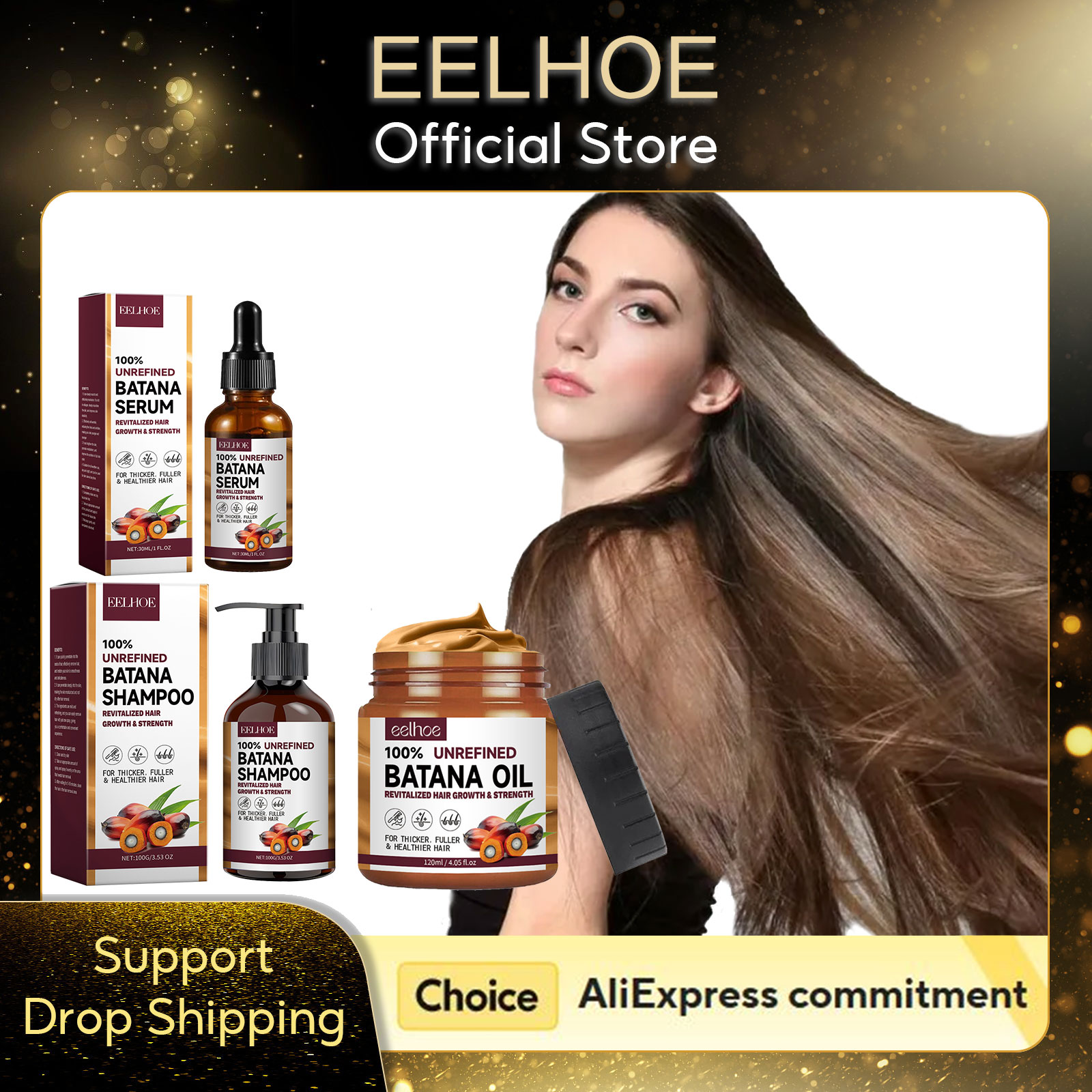 Eelhoe natural batana óleo hid - Keratin Treatment Set avaliação e preço