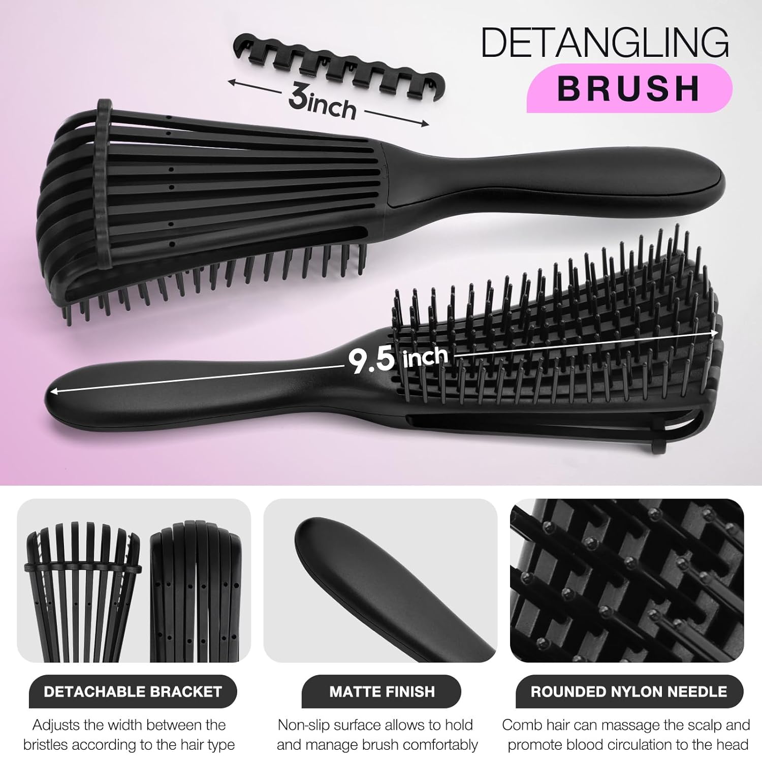 Conjunto de Escovas Desembaraç - Hair Care For Wavy Hair avaliação e preço