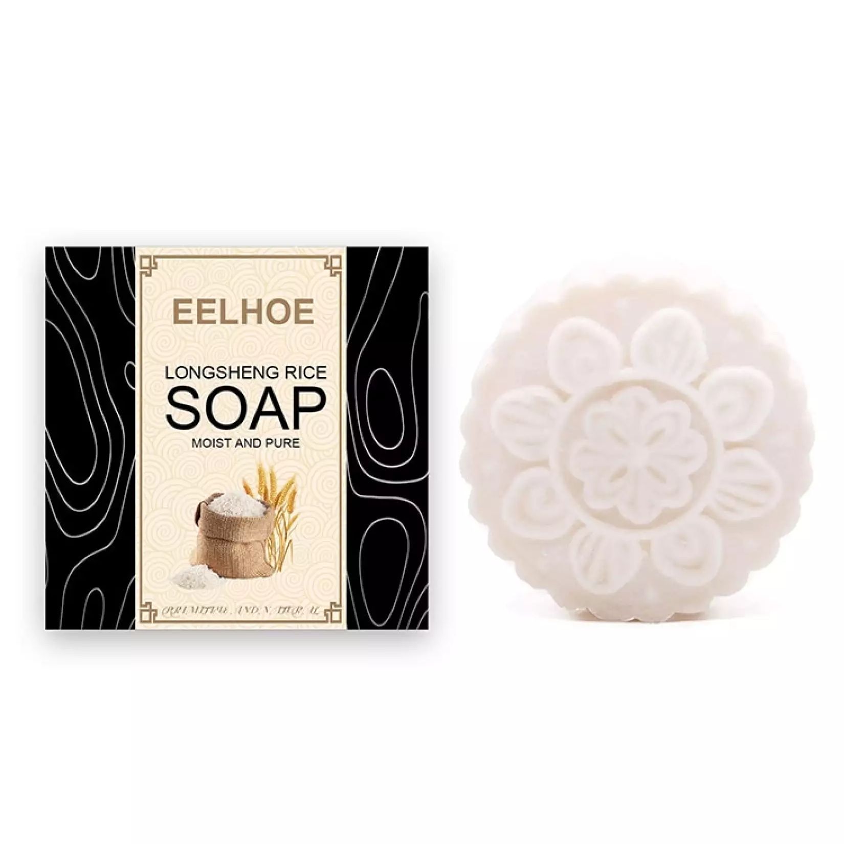 EELHOE-Arroz Sabonete Shampoo  - Hair Care For Wavy Hair avaliação e preço
