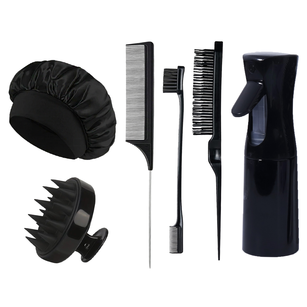 Conjunto de 6 peças para pente - Hair Care Spray avaliação e preço